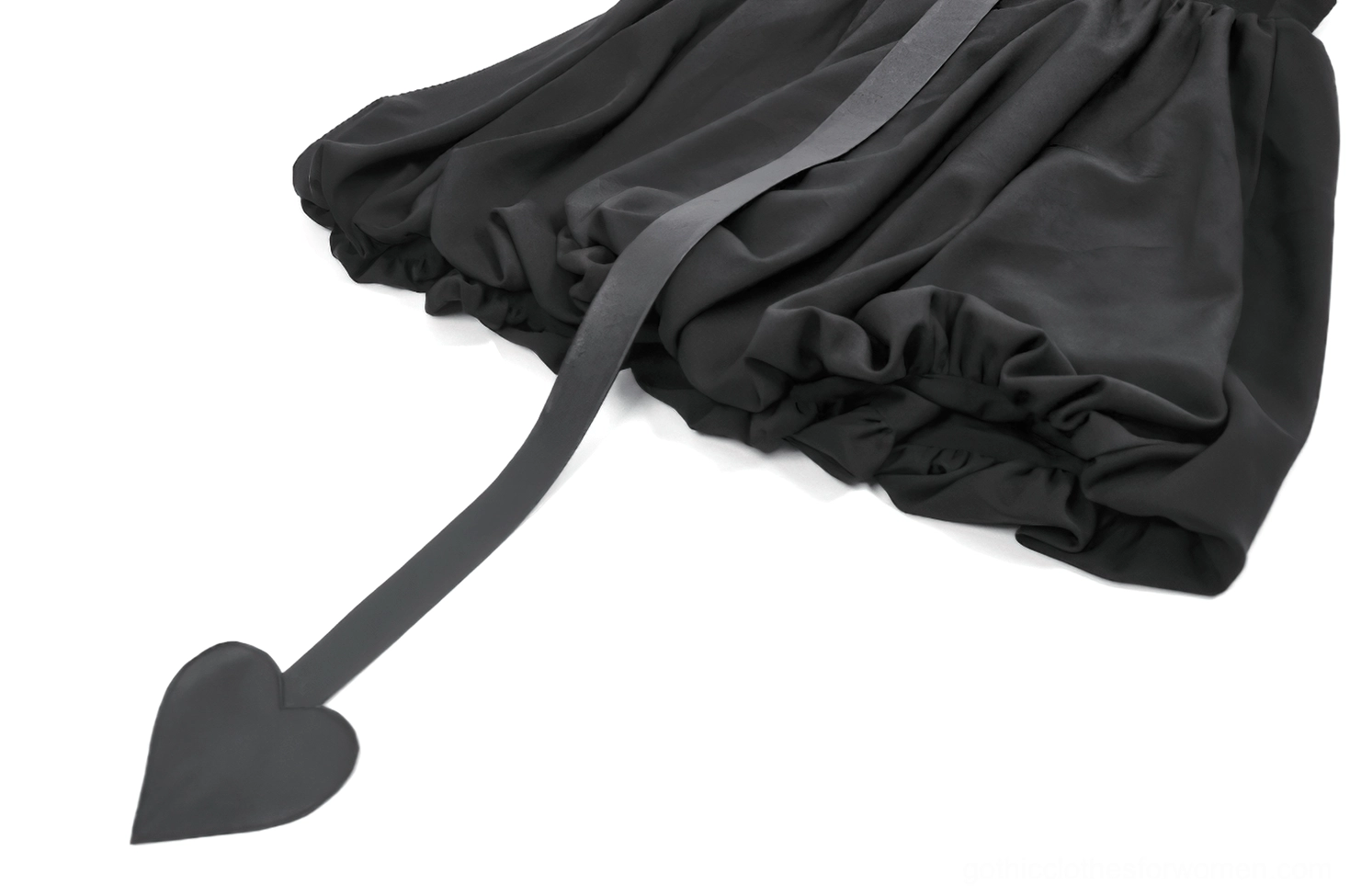 Black gothic corset dress bat wing design and structured bodice from alternative fashion perspective