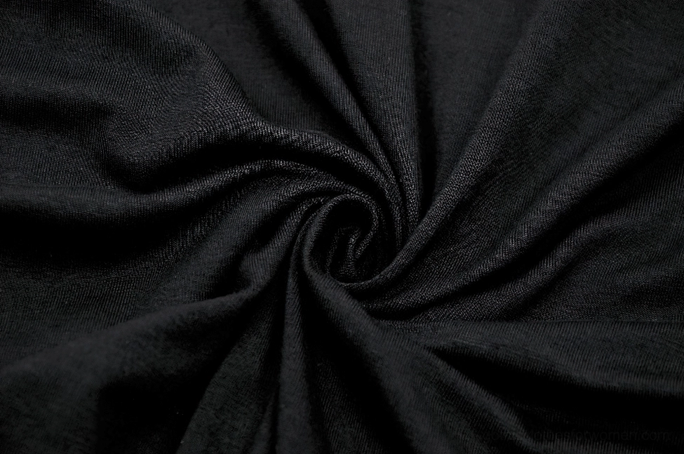 Black gothic hooded cutout hoodie sizing and fit reference - garment dimensions and styling options