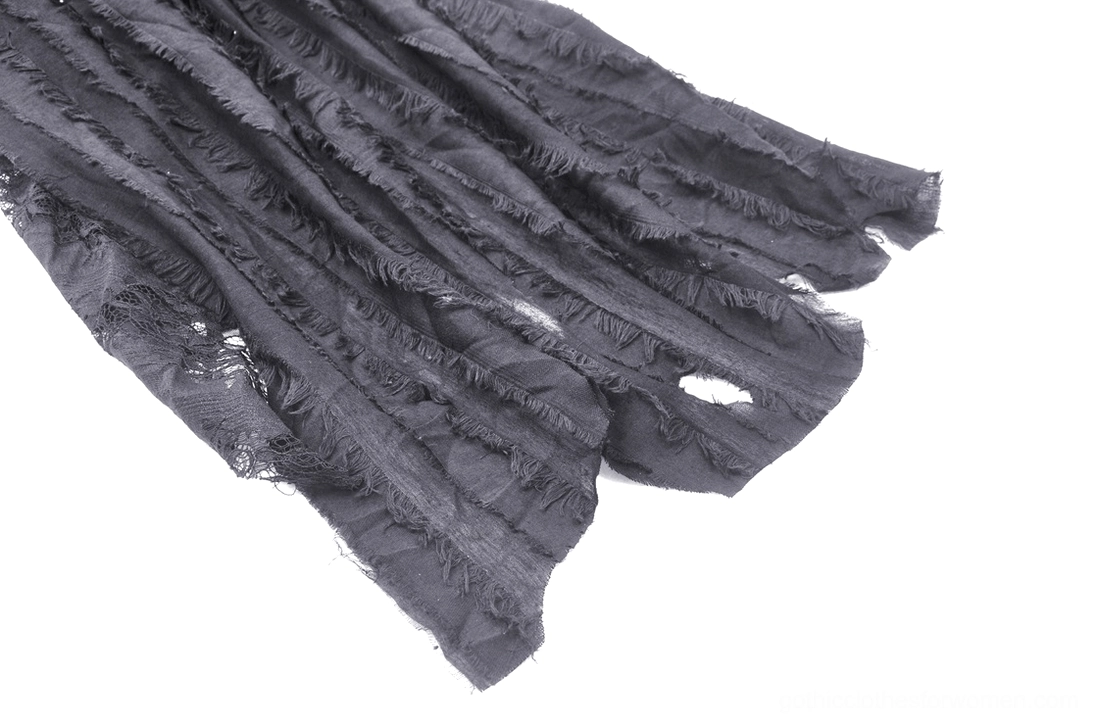 Black asymmetrical gothic lace skirt full outfit styling inspiration for alternative fashion