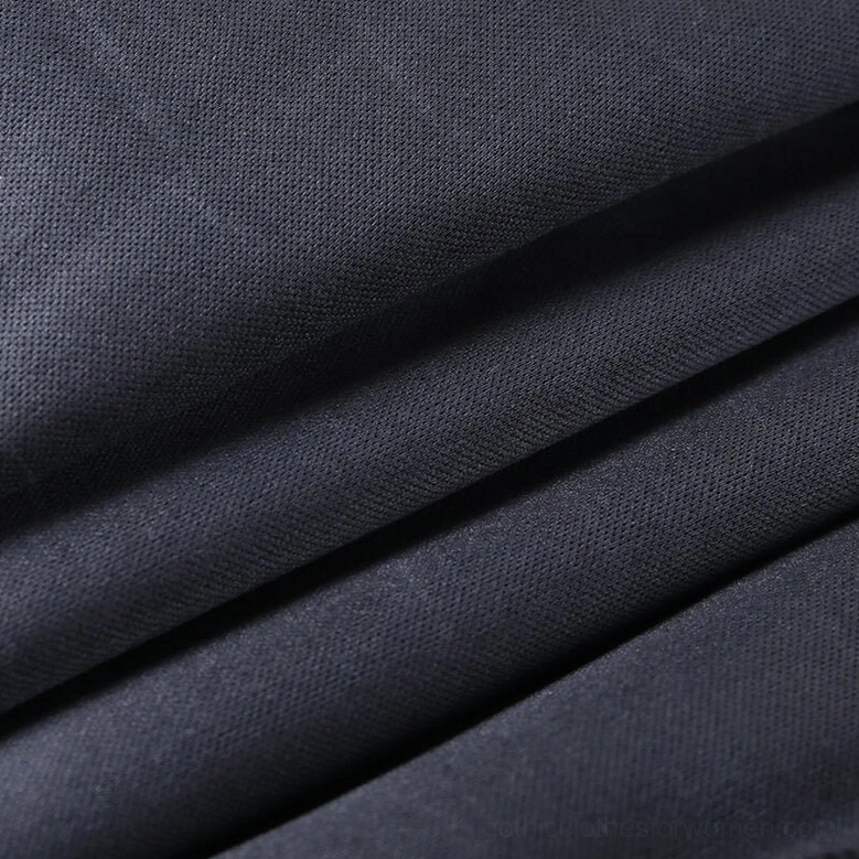 Full-length studio display of black high-waist gothic faux leather pencil pants, showing complete silhouette from waist to ankle