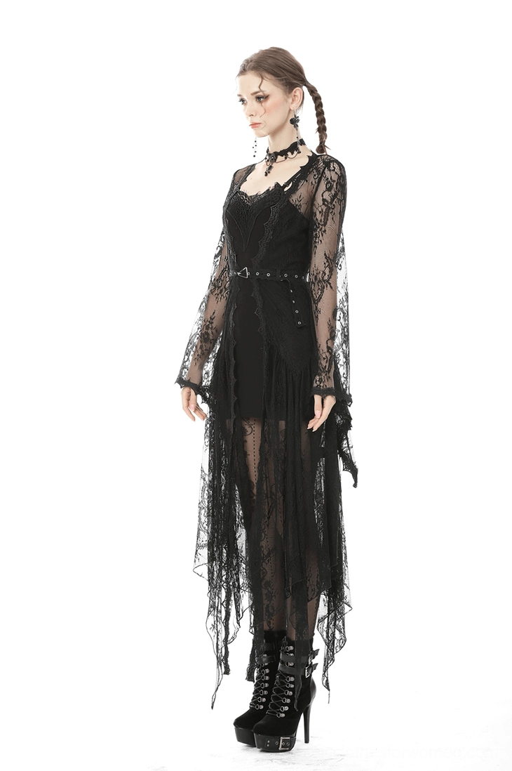 Black lace bodycon dress worn styling reference, model pose showcasing how the dress drapes and flatters various body types