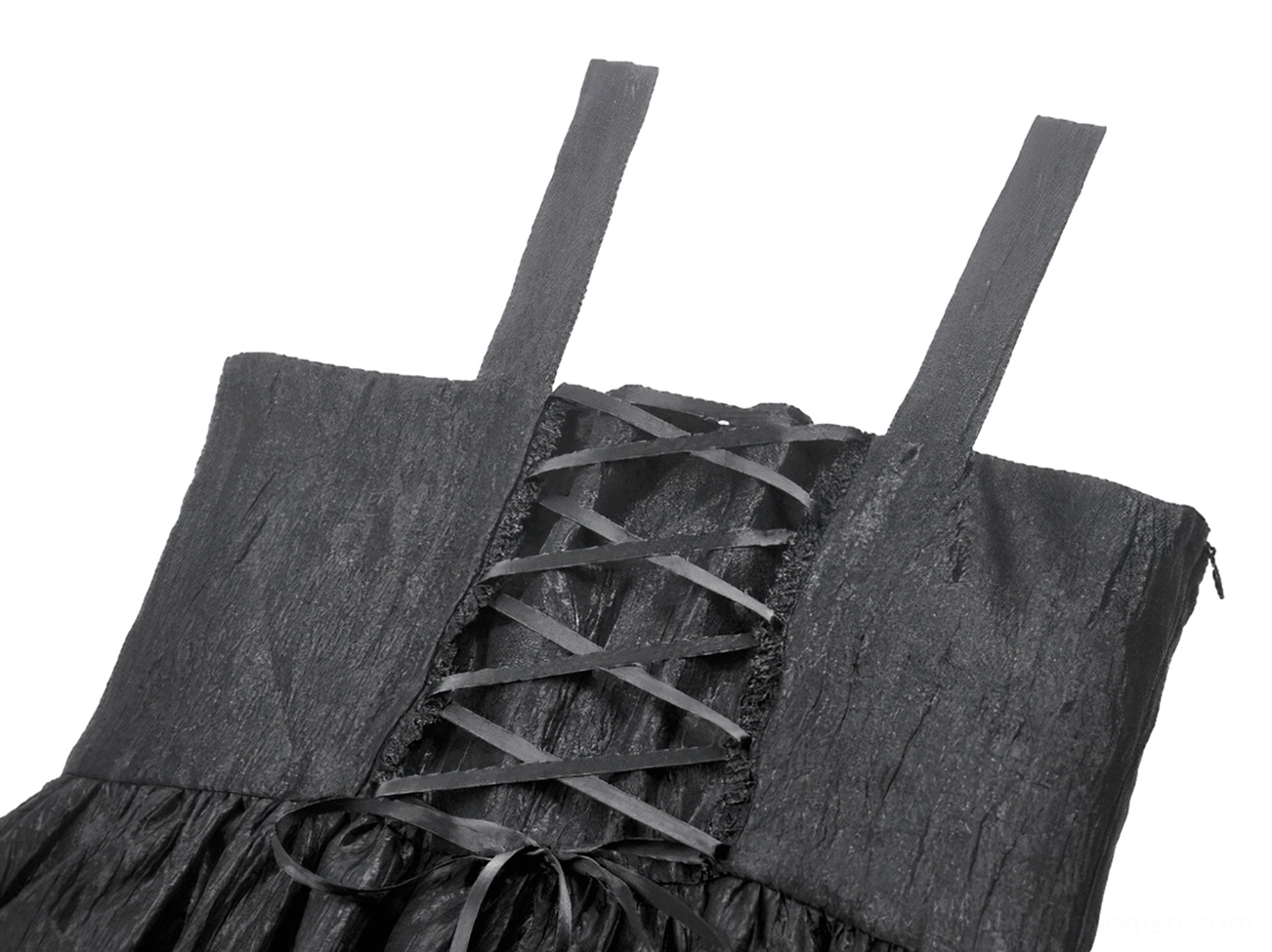 Black lace slip dress size comparison and fit guide for alternative fashion gothic dress