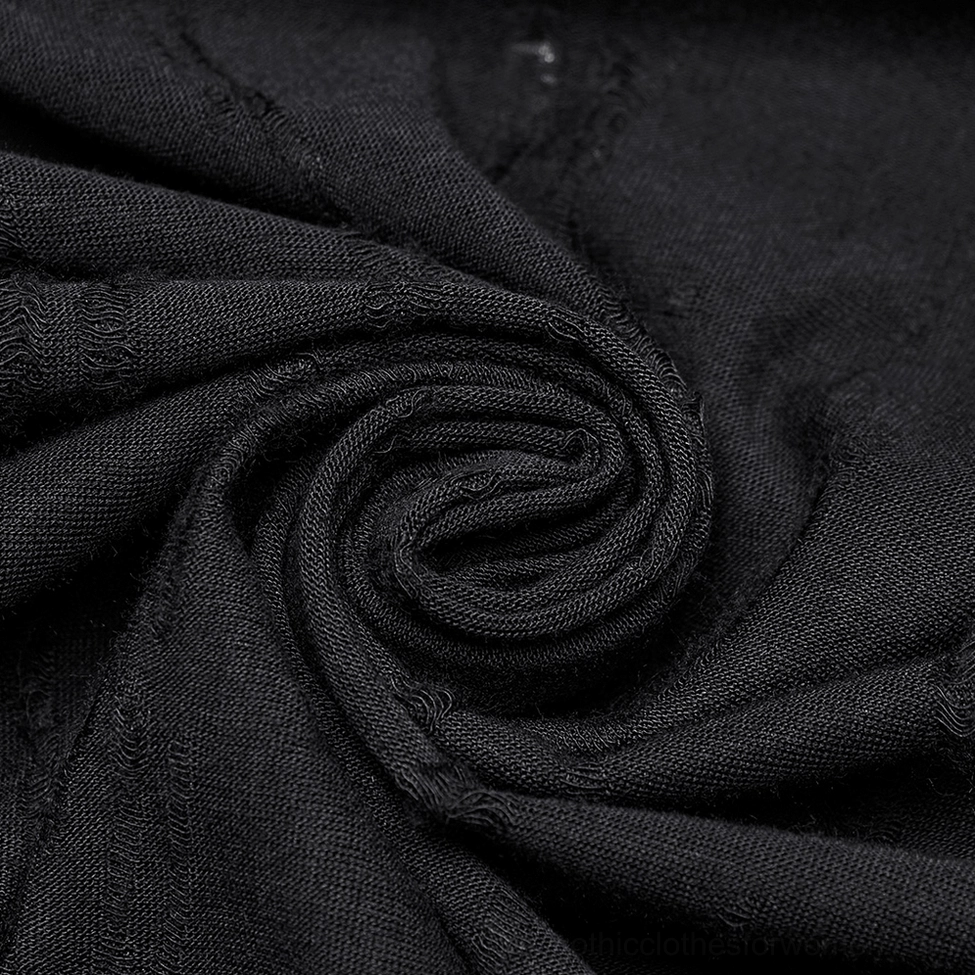 Alternative styling inspiration for black mesh fishtail gothic maxi skirt with goth fashion accessories