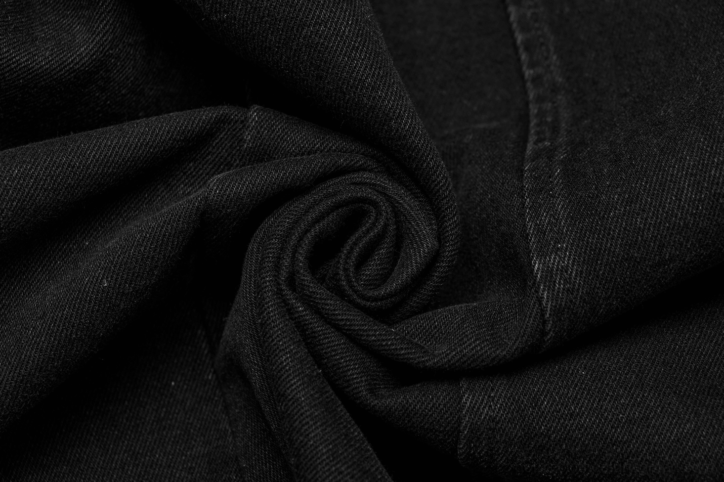 Black gothic cape hood and shoulder detail, drawstring adjustment feature, hooded silhouette design element
