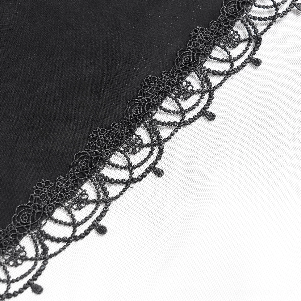 Gothic corset evening gown architectural design fitted waist tiered tulle layers elegant proportions