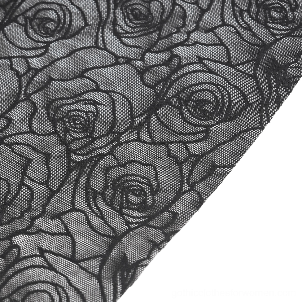 Gothic corset maxi dress product view showing complete silhouette with fitted bodice and flowing skirt