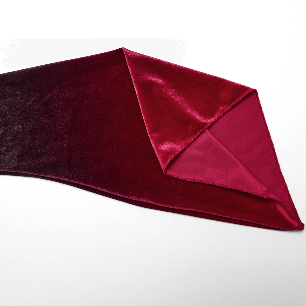Burgundy gothic velvet dress showcasing premium soft velvet fabric quality with burgundy color depth and romantic aesthetic