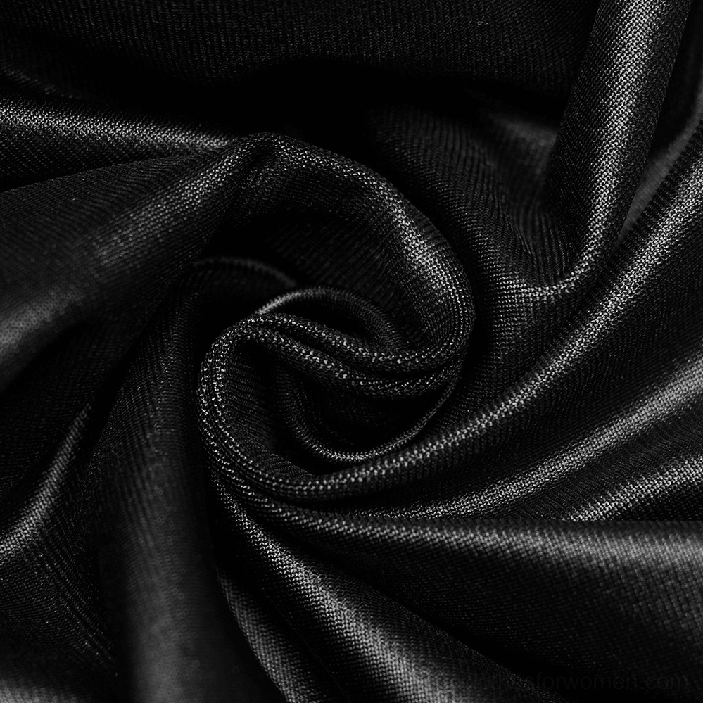 Lace-up gothic leggings texture close-up showing black mesh and embroidered lace trim