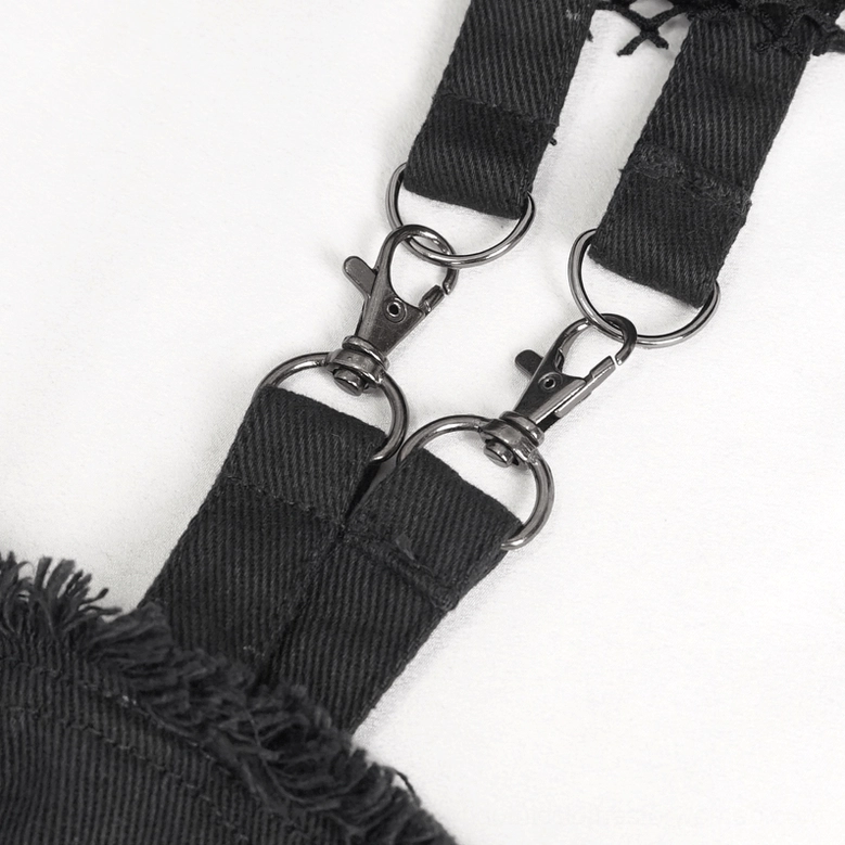 Metal snap hook connectors for removable leg warmers - heavy duty webbing attachment points