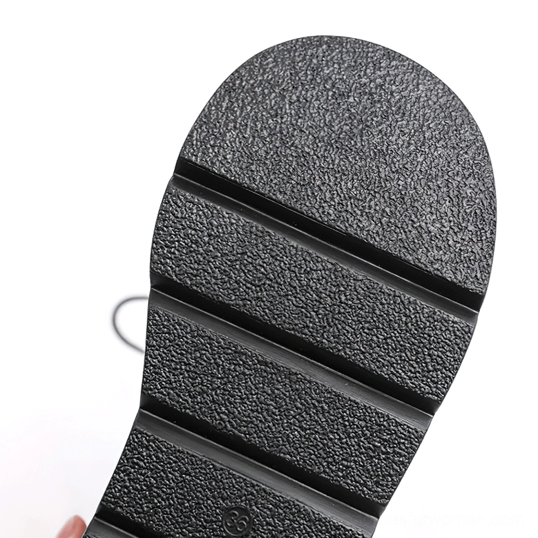 Black platform ankle boots full product view displaying wedge heel height and overall silhouette of gothic style footwear