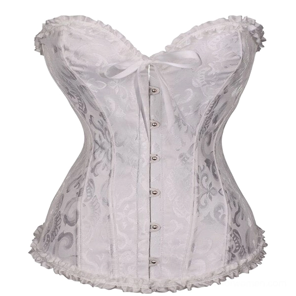Lace-up gothic corset dark fashion subculture alternative style wear