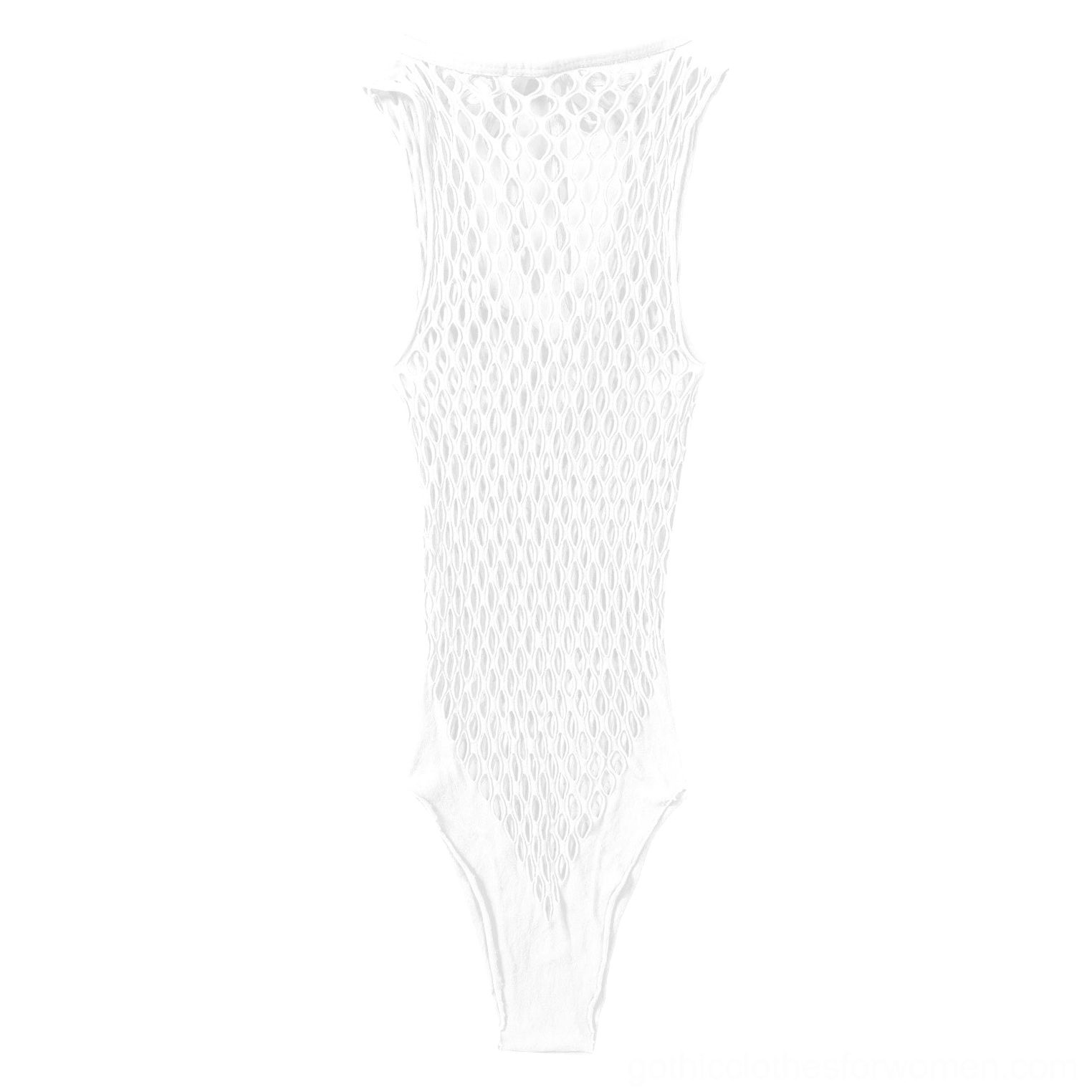 Mesh bodysuit rose red white color options gothic palette