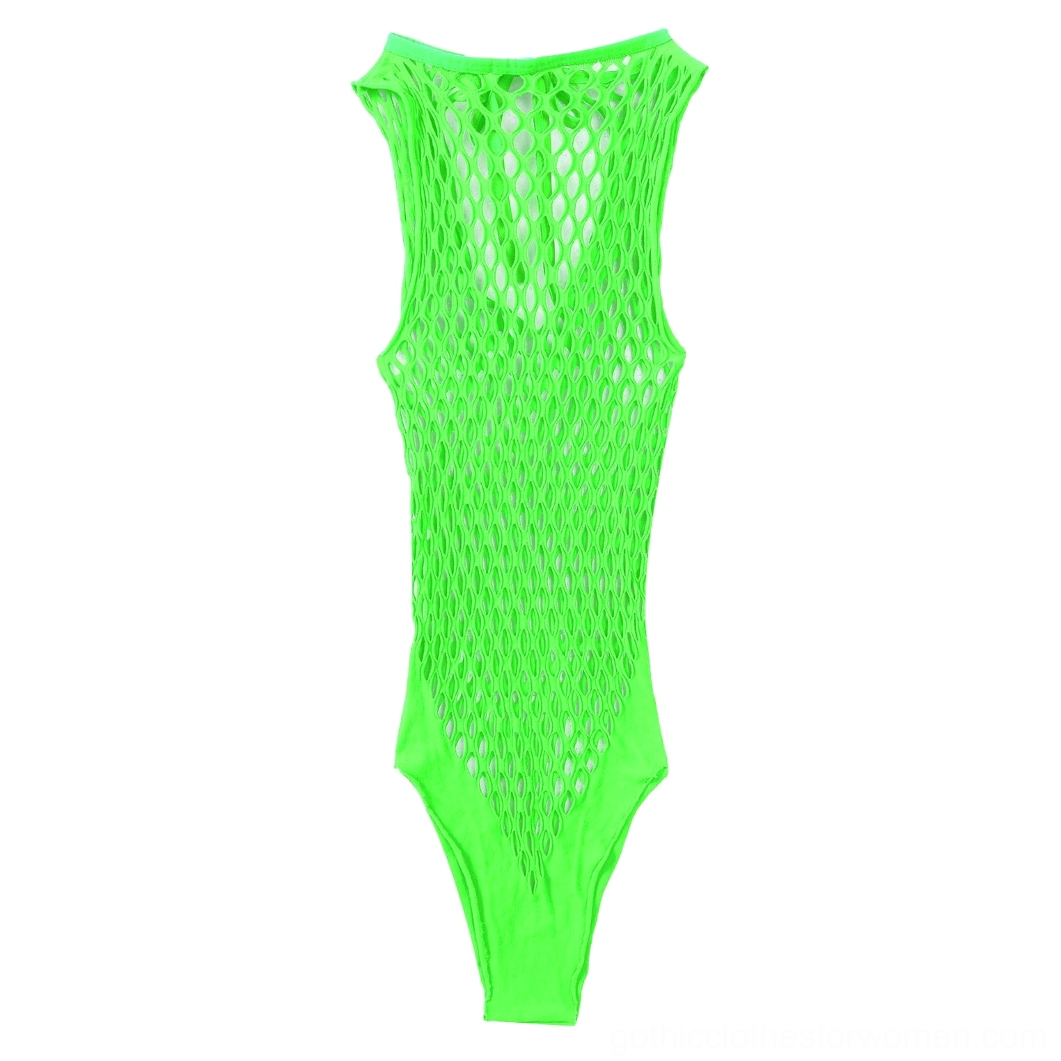 Mesh bodysuit texture close-up hollow net pattern detail