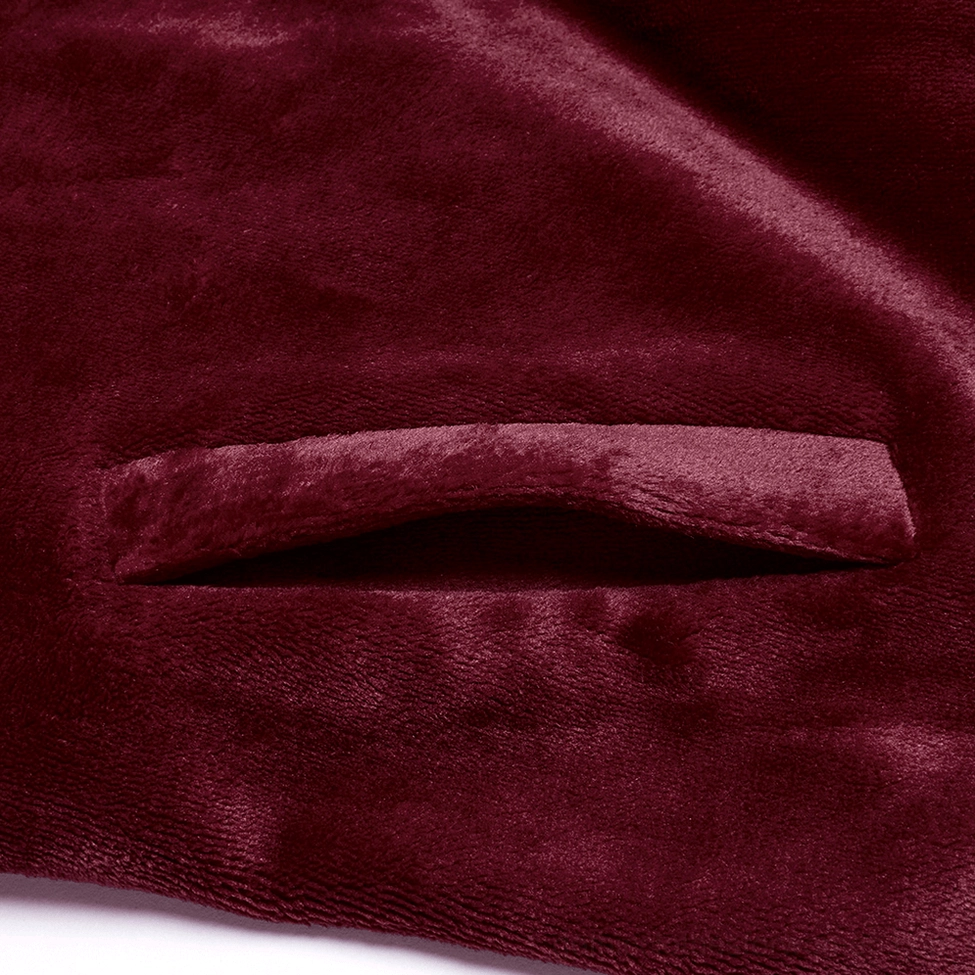 Wine red velvet hooded gothic cape product showcase, lifestyle styling inspiration for alternative fashion