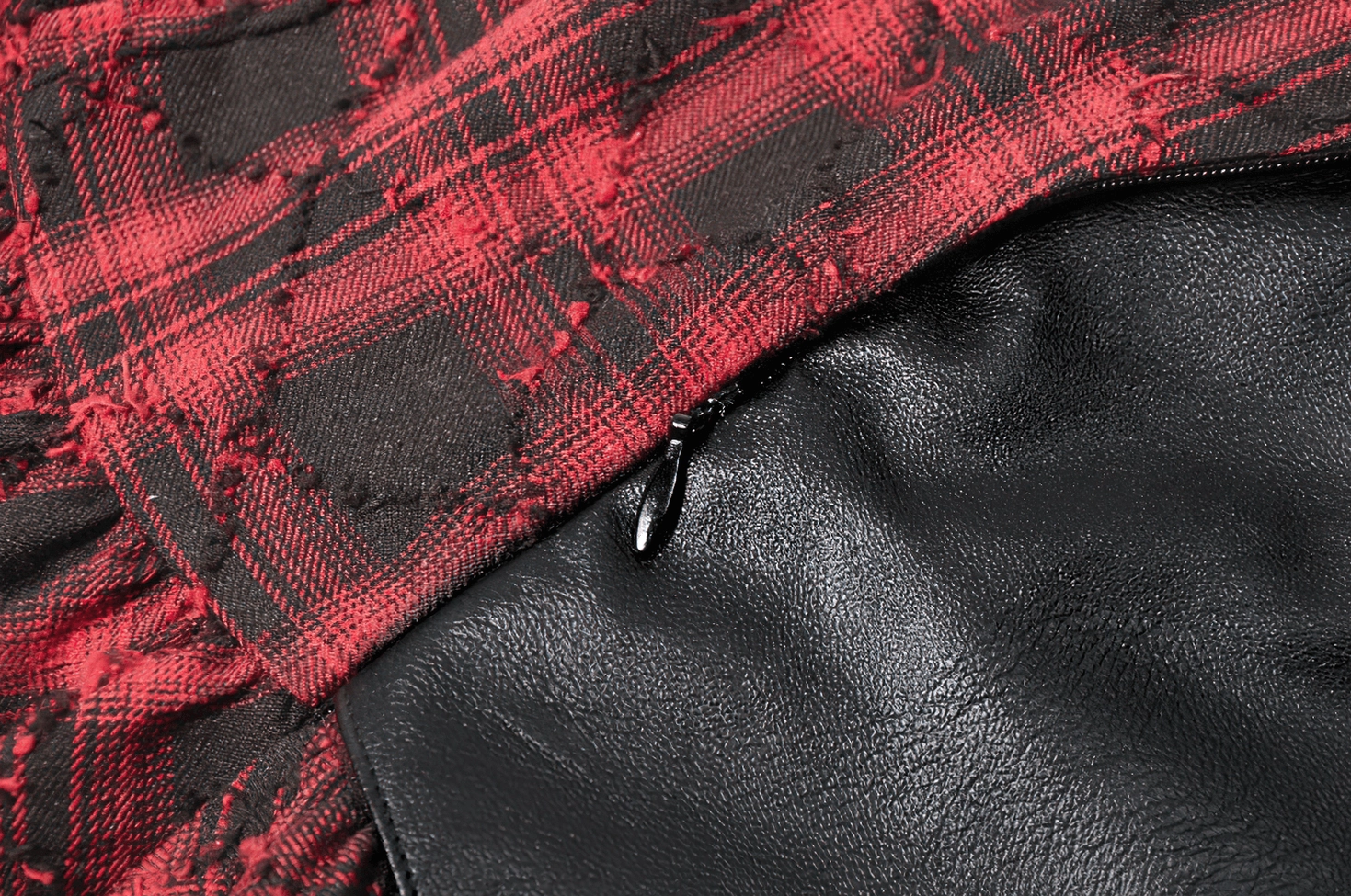 Wine red tartan corset dress on model demonstrating the slim fit silhouette and adjustable spaghetti strap design